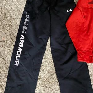 Under Armour Boys Sweat Pants, Youth Large